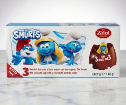 Smurfs Şirinler Glutensiz Çikolatalı Sürpriz Yumurta 3'lü Paket