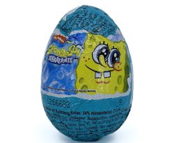 Sponge Bob Square Pants Sünger Bob Kare Şort -Glutensiz Çikolatalı Sürpriz Yumurta 20 g (1 ADET)
