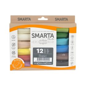 ✨ Smarta Modelleme Hamuru Basic Seti 12x25 gr ✨