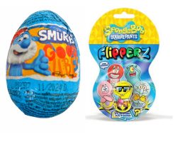 Sünger Bob flipperz, Şirinler sürpriz yumurta