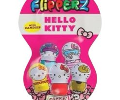 Flipperz Hello Kitty, Hacıyatmaz Oyuncak Figür Ve Şeker 5 Adet
