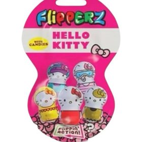 Flipperz Hello Kitty, Hacıyatmaz Oyuncak Figür Ve Şeker 5 Adet