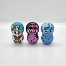 Flipperz My Little Pony Karışık Hacıyatmaz Figürler, 3 Adet
