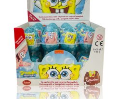 SpongeBob Süngerbob Çikolatalı Sürpriz Yumurta 24 Adet