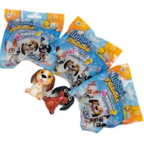 washy friends yıkanan köpek figürlü oyuncak ithal oyuncak paketX3 avantaj paket