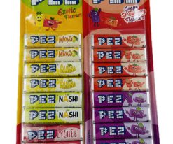 Exotic - Grape Strawberry Flavours Şeker Blister 8'li Yedek Şekerleme Avantaj Paket