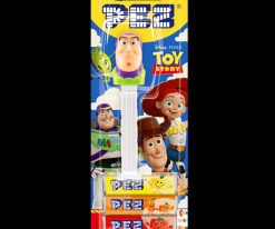 Dispenser Disney Pixar Toy Story Buzz Lightyear – Meyve Aromalı Şekerleme Makinesi ve Şekerleme Yedekleri