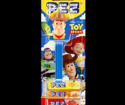 Dispenser Disney Pixar Toy Story Woody – Meyve Aromalı Şekerleme Makinesi ve Şekerleme Yedekleri