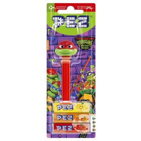 Dispenser Teenage Mutant Ninja Turtles Raphael – Meyve Aromalı Şekerleme Makinesi ve Şekerleme Yedekleri