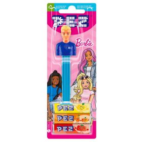 Dispenser Barbie Ken – Meyve Aromalı Şekerleme Makinesi ve Şekerleme Yedekleri