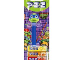 Dispenser Teenage Mutant Ninja Turtles Leonardo – Meyve Aromalı Şekerleme Makinesi ve Şekerleme Yedekleri