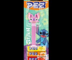 Dispenser Disney Stitch Angel – Meyve Aromalı Şekerleme Makinesi ve Şekerleme Yedekleri