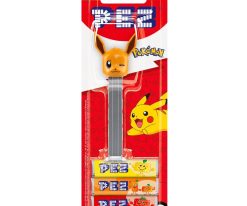 Dispenser Pokémon Eevee Winking – Meyve Aromalı Şekerleme Makinesi ve Şekerleme Yedekleri