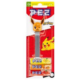 Dispenser Pokémon Eevee Winking – Meyve Aromalı Şekerleme Makinesi ve Şekerleme Yedekleri