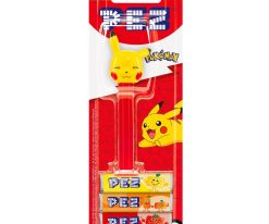 Dispenser Pokémon Pikachu Happy – Meyve Aromalı Şekerleme Makinesi ve Şekerleme Yedekleri