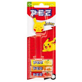 Dispenser Pokémon Pikachu Happy – Meyve Aromalı Şekerleme Makinesi ve Şekerleme Yedekleri