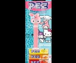 Dispenser My Melody Blue Bow – Meyve Aromalı Şekerleme Makinesi ve Yedek Şekerler
