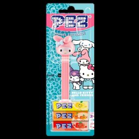 Dispenser My Melody Blue Bow – Meyve Aromalı Şekerleme Makinesi ve Yedek Şekerler