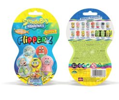 Spongebob Flipperz 2. Seri Lisanslı Figürlü Oyuncaklı Meyveli Şekerleme Hacıyatmaz (1 Adet)
