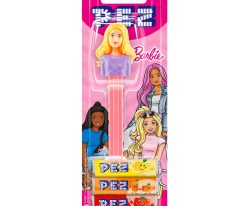 PEZ Dispenser Barbie Blonde Hair – Meyve Aromalı Şekerleme Makinesi ve Şekerleme Yedekleri
