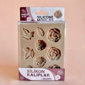 Silikon Kalıp /Mobilya Süsleme/Güller