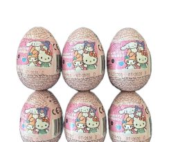 Hello Kitty and Friends Sütlü Çikolatalı Sürpriz Yumurta 20 gr – 6 Adet
